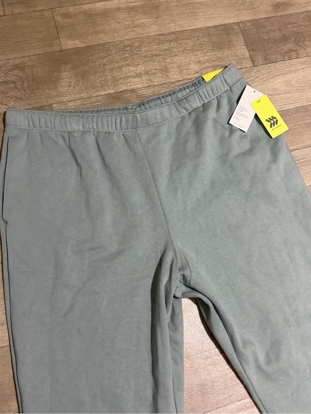 all in motion Women's Active Comfort Jogger Sweatpants Sage Green Size XXL - Picture 3 of 14